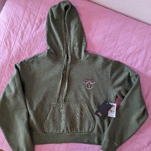 NWT Vans Cropped Hoodie Sz S/M